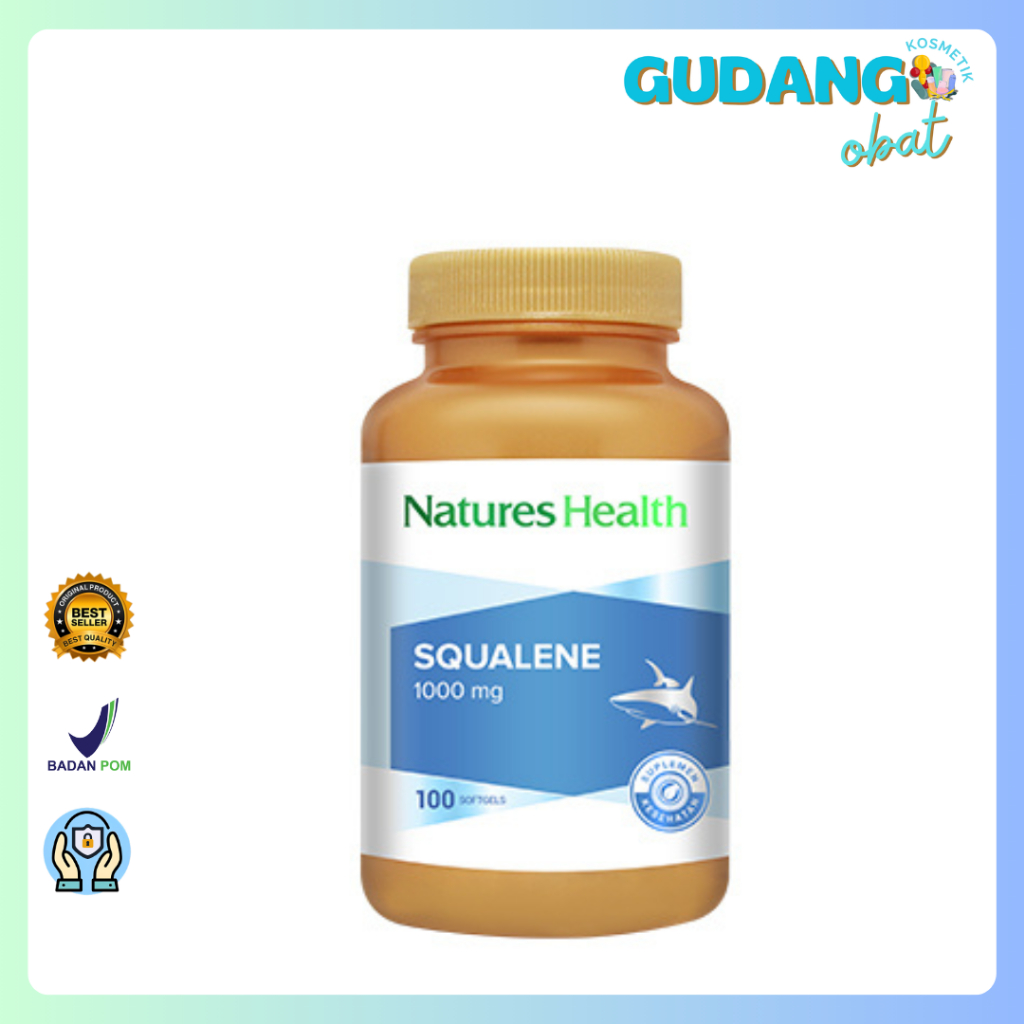 NATURE'S HEALTH SQUALENE 1000 MG 100'S