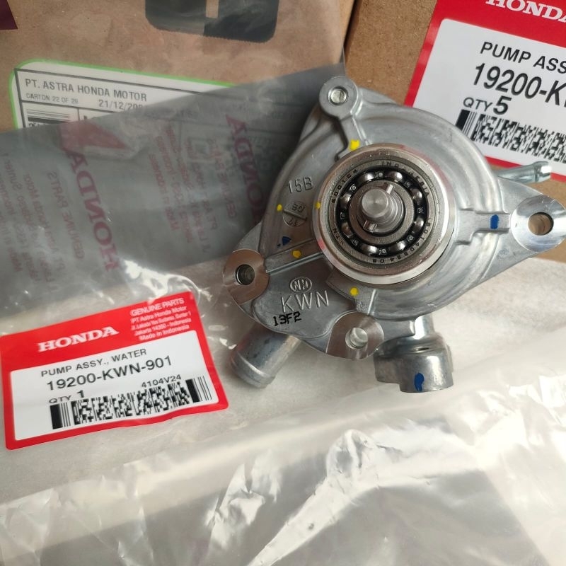 Waterpump Water Pump Pompa Air Radiator CLICK 125i PCX 150 Vario 125 Vario 150 Pnp WAVE 125 19200-KW