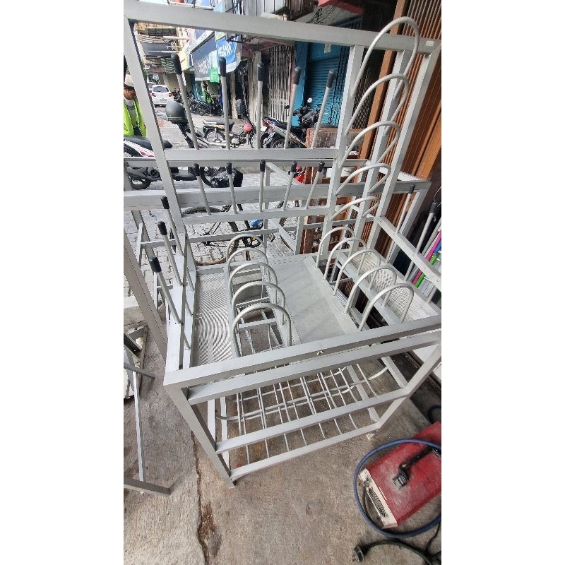 Rak Piring MINIMALIS aluminium