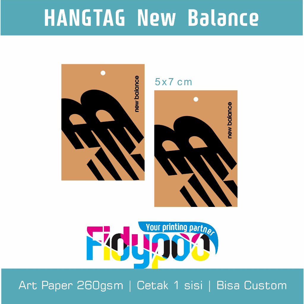 

Hangtag New Balance logo