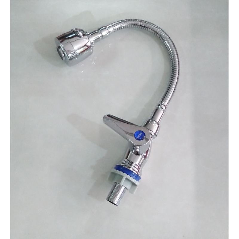 Kran Wastafel Onda Cuci Piring Leher Angsa Fleksible