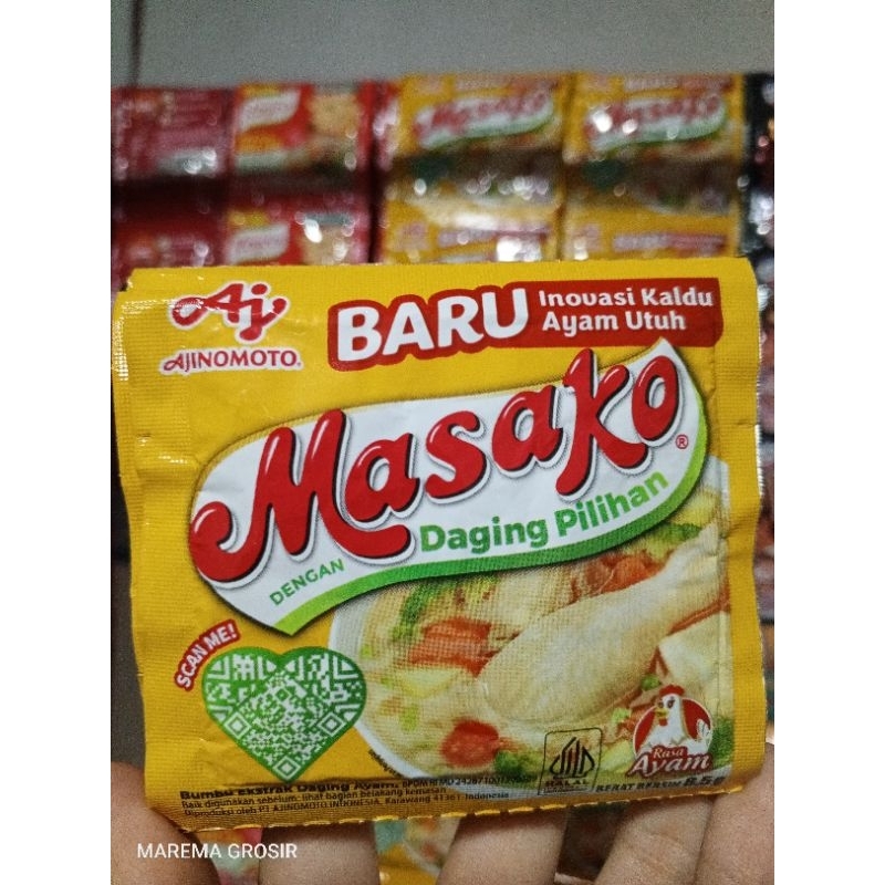 

Masako Ayam Bumbu Penyedap Masakan