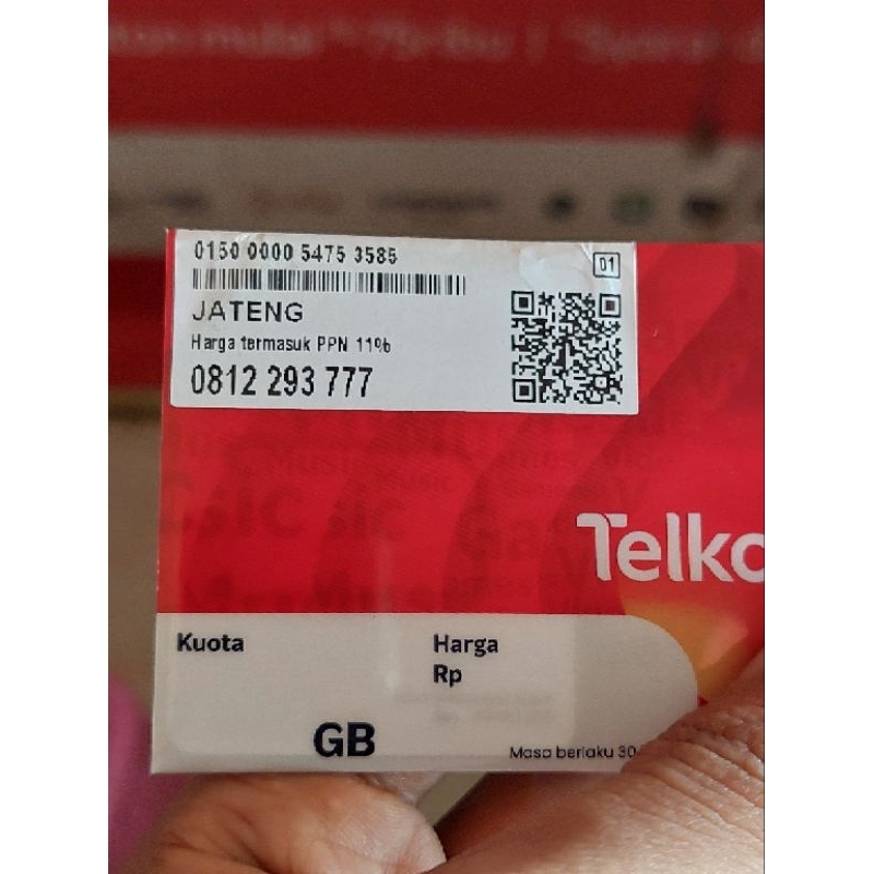 NOMOR CANTIK TELKOMSEL SIMPATI 10 DIGIT SERI TRIPLE 777 EKOR RAPIH FRESH MURAH - 0812 29X 777