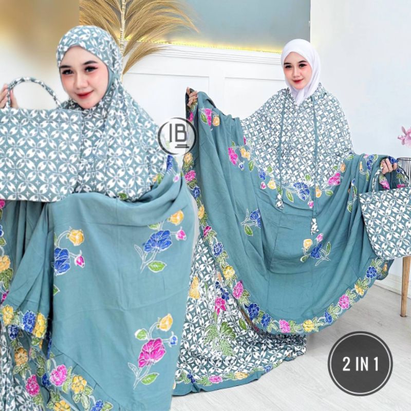 MUKENA BATIK CAP PEKALONGAN MUKENA BATIK POTONGAN MUKENA BATIK TERBARU