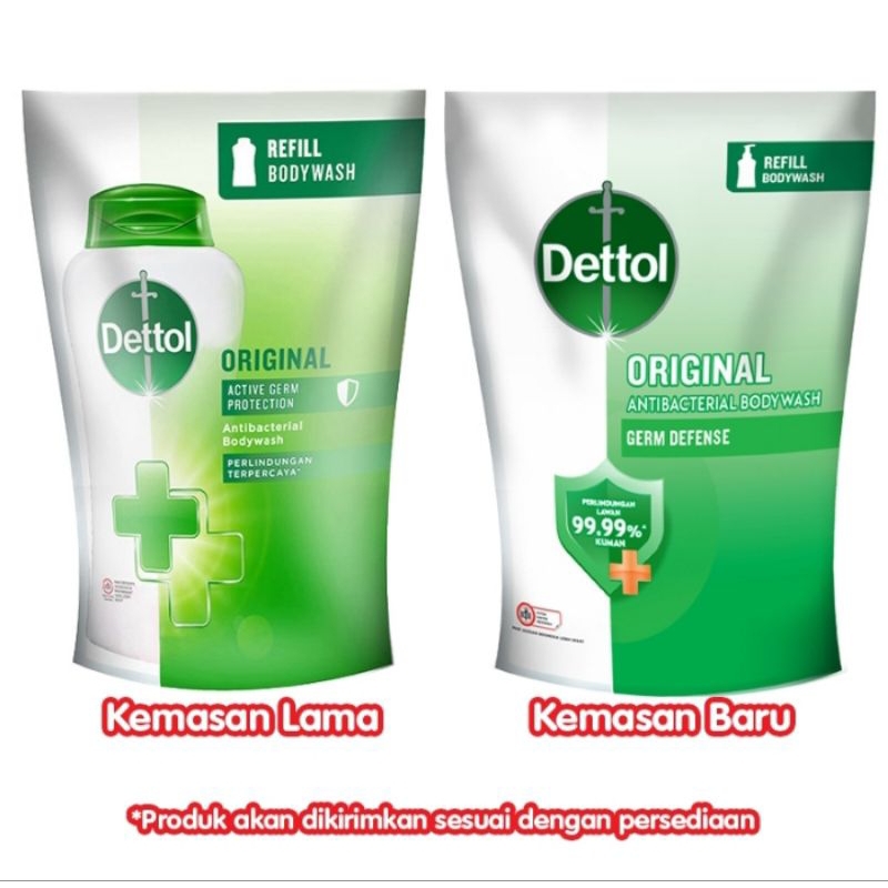 Dettol Sabun Mandi Cair Refil  370ml