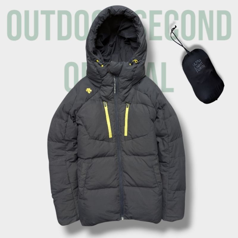 jaket bulu angsa Descente goose down bulang outdoor tebal goose down jacket puffer gunung musim ding