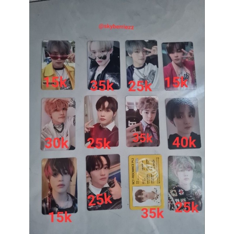 PC CHENLE NCT DREAM OFFICIAL BEATBOX HELLO FUTURE RIDIN 2018 CANDY