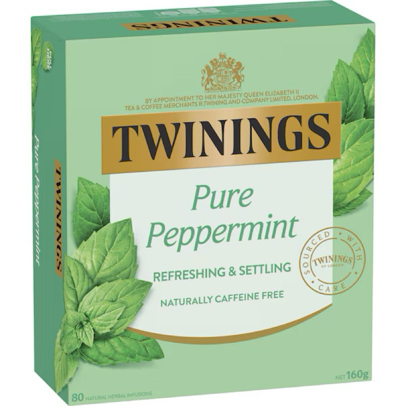 

Twinings Pure Peppermint Tea Bags 80 Pack - Australia