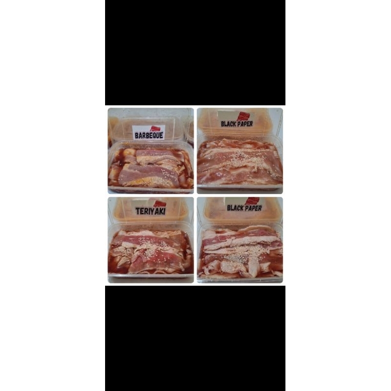 

Daging slice marinasi