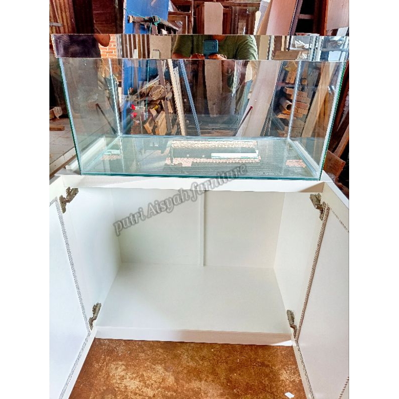 MEJA AQUARIUM MEWAH, BUFET AQUARIUM modern