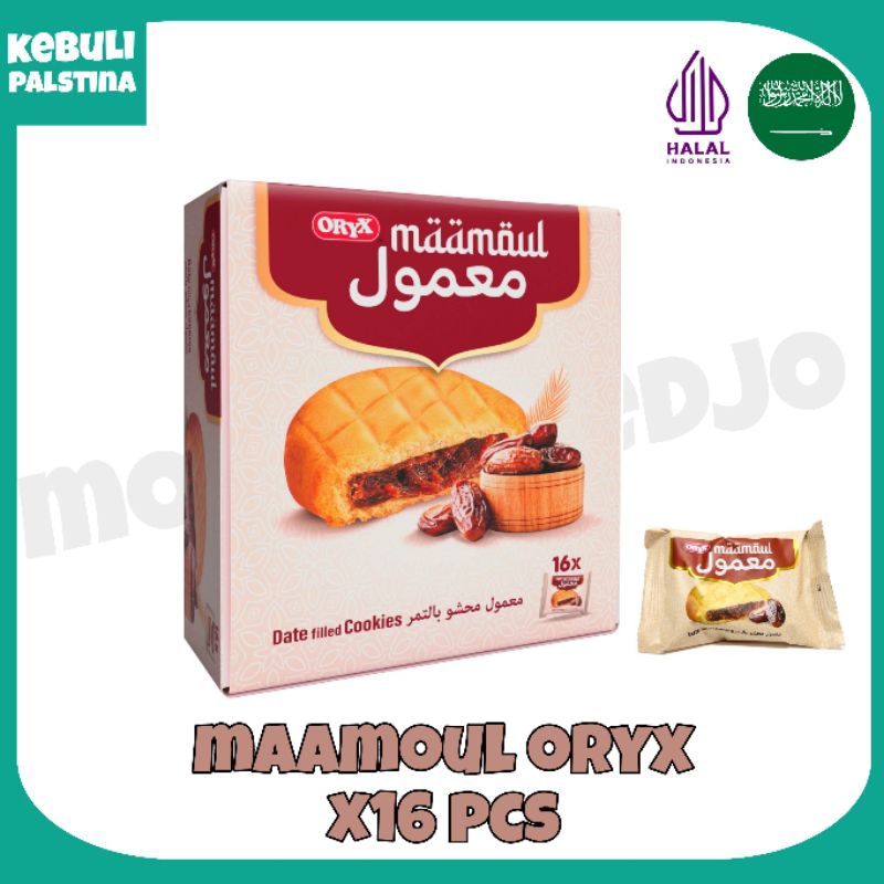 

maamol dari arab suadi isi 16pcs EXP 9/6/2025