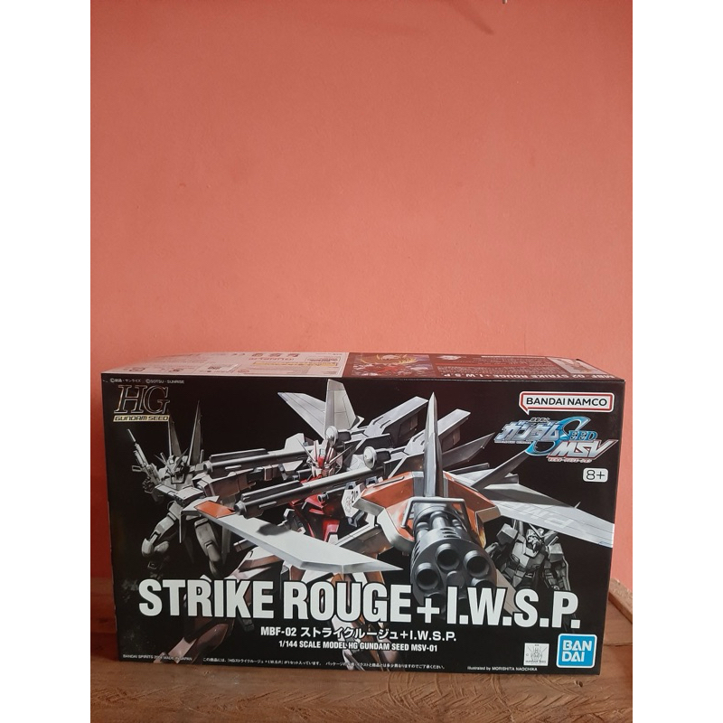 BANDAI HG Strike Rouge + I.W.S.P.
