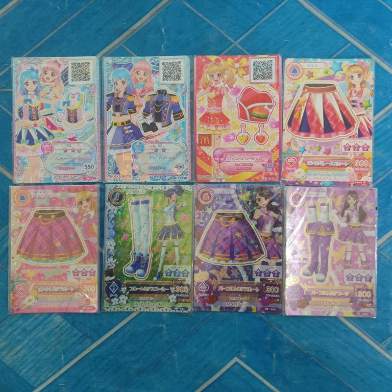 Aikatsu Stage dan Seragam Satuan | Promo Ichigo Aoi Ran Sakura Akari Hinaki Mio Yume Parade Torte