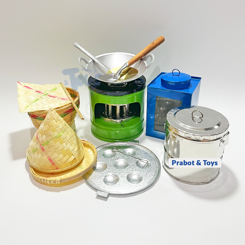 Miniatur Alat Masak masakan Anak / Kaleng Kerupuk Mini / Wajan Mini 41