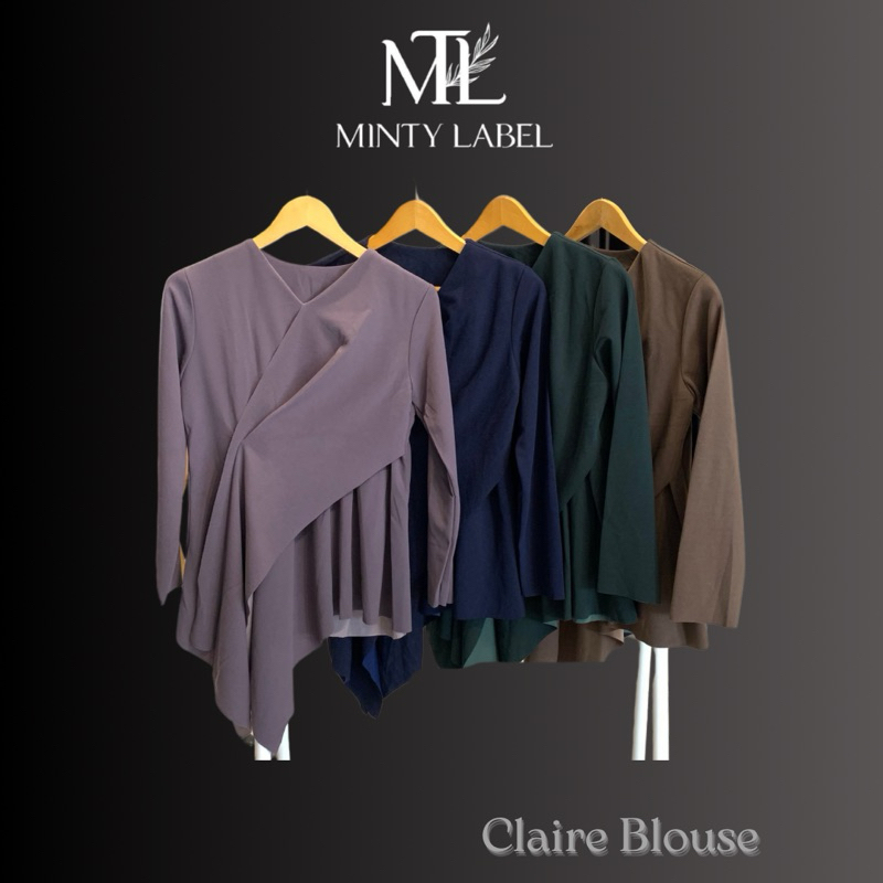 Claire Plain Blouse