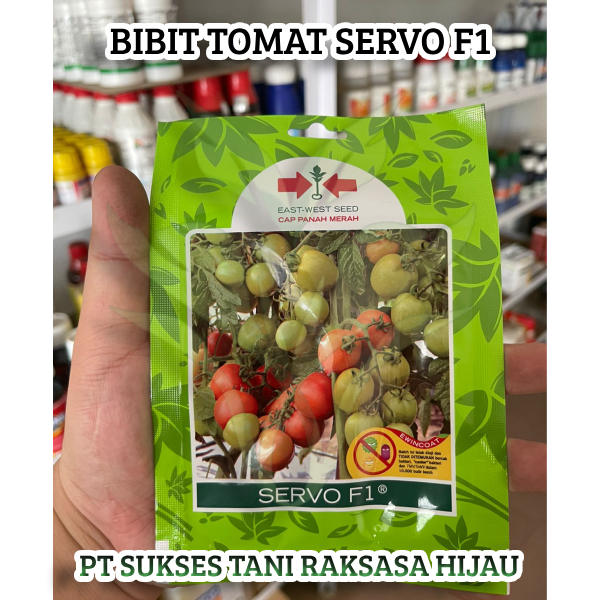 Cap Panah Merah - Benih Tomat Servo F1 Isi 150 Biji