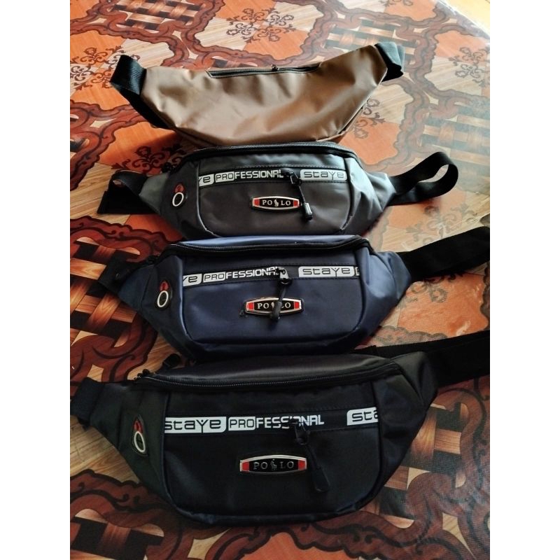 wb pria,slempang,tas pinggang pria,sleting waterfoof/anti air