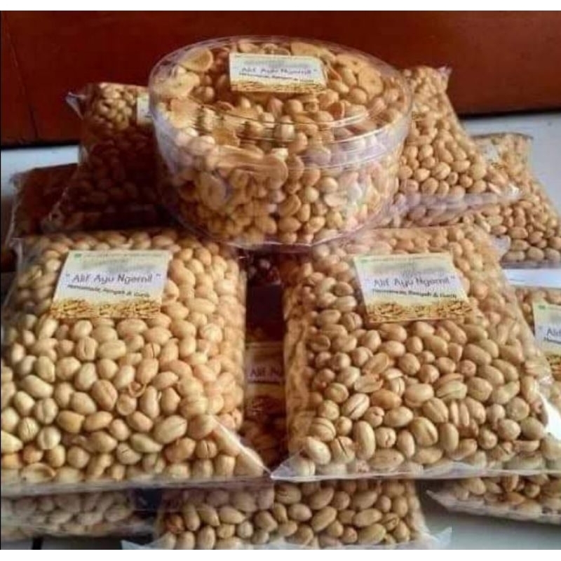 

kacang goreng bawang 1 kg murah,cemilan kacang goreng