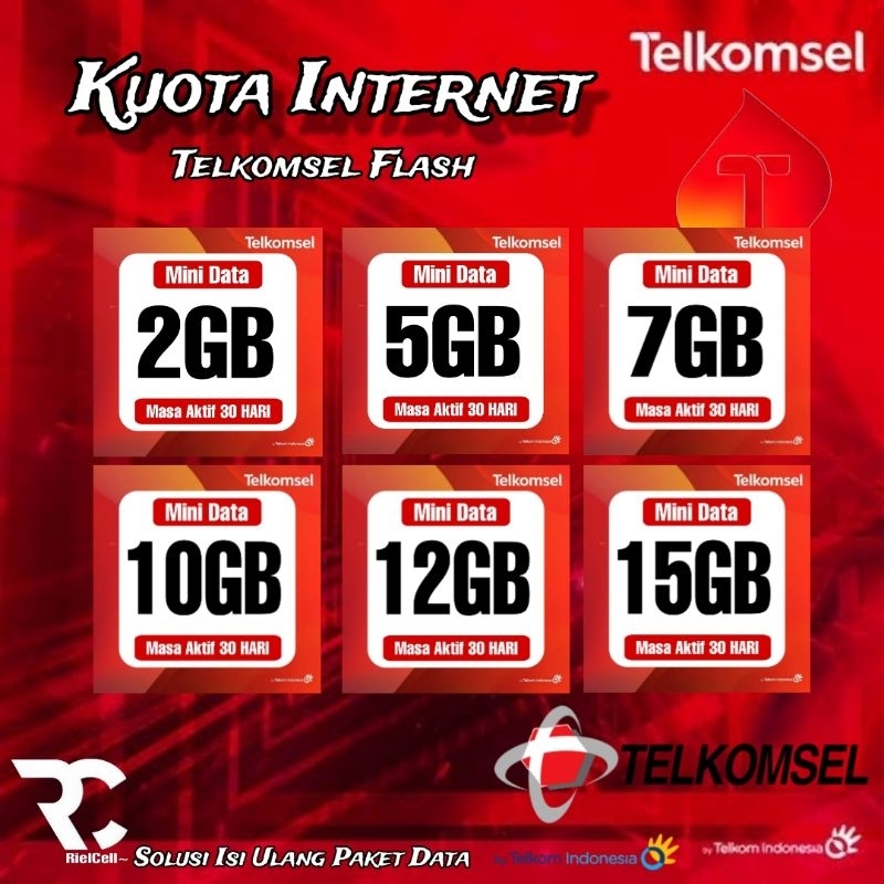 Kuota Internet Telkomsel - Flash Mini Data
