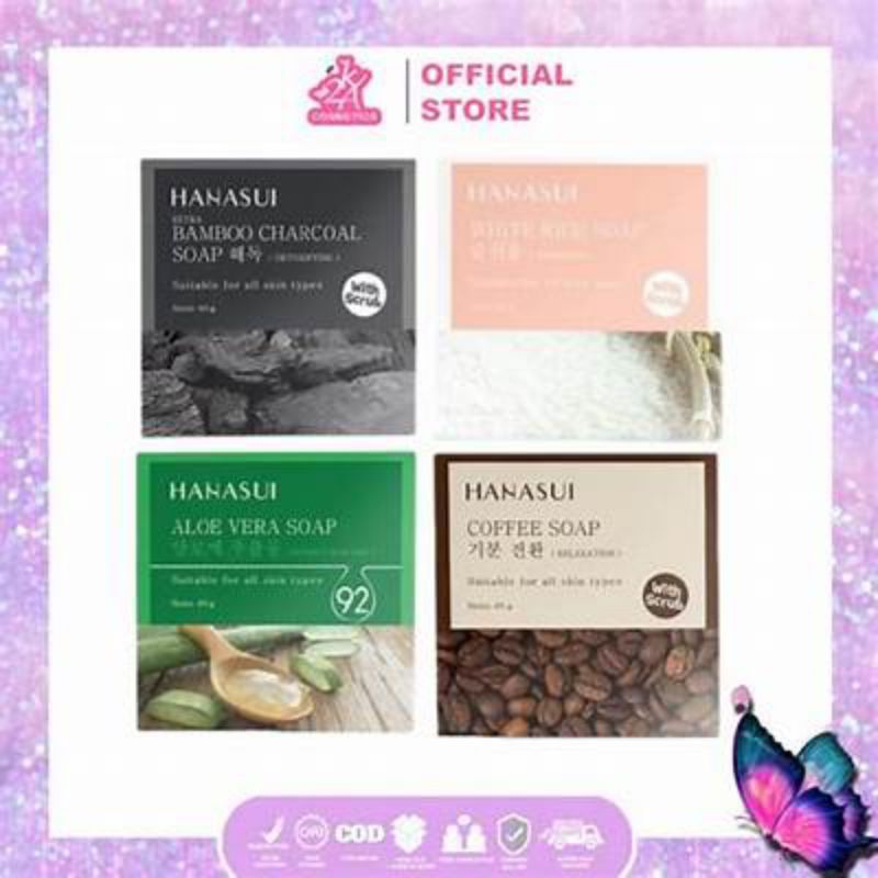 Sabun Batang Hanasui (60gr)