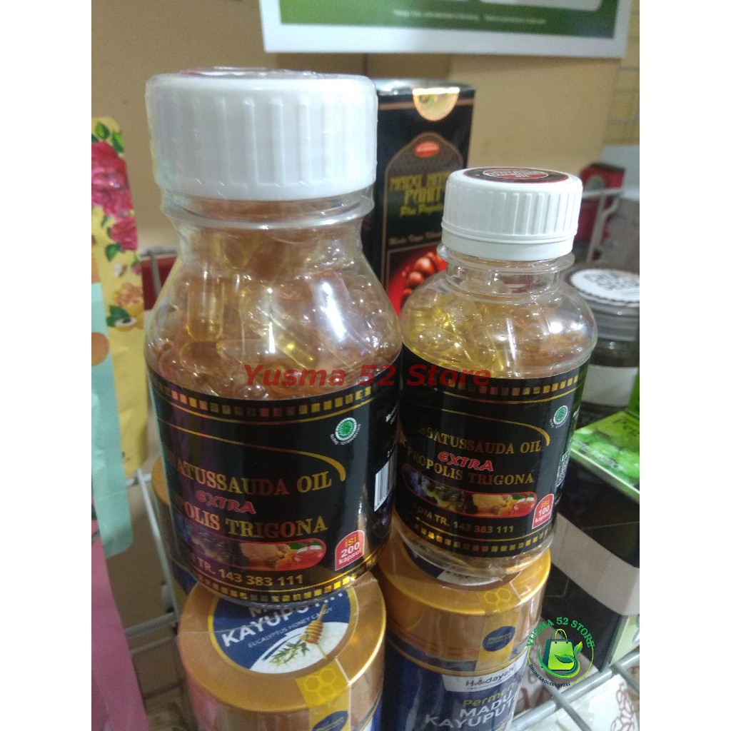 

ORIGINAL Habbatussauda Extra Propolis Trigona 200 kapsul