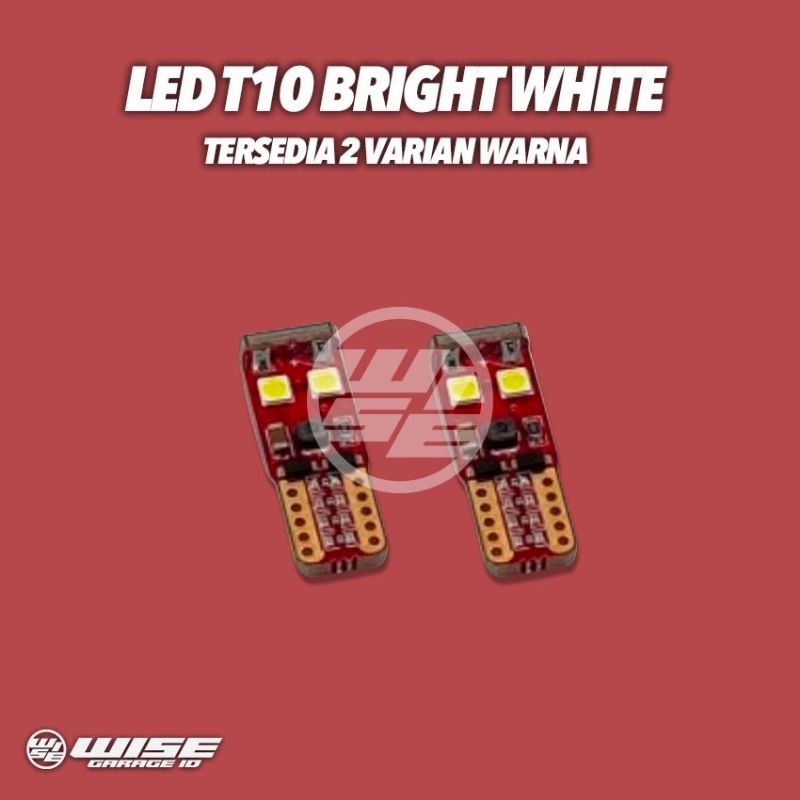 LAMPU LED T10 Bright White/ Warm White