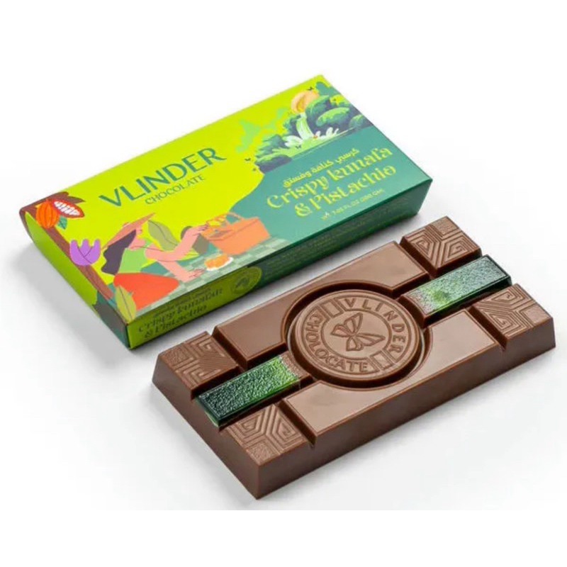 

Coklat DUBAI BLABAN VLINDER BOSTANI Kunafa Pistacio Saudi Arabia