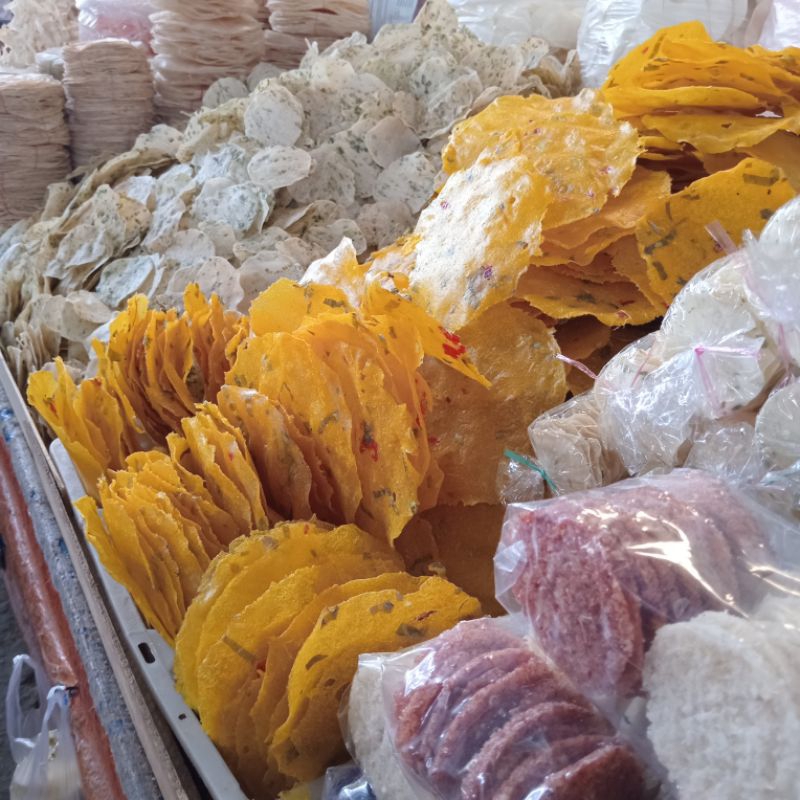 

& Keripik singkong, Keripik ubi, Kerupuk koin, Kerupuk kamang emping melinjo aneka - pasar pagi, instant pekanbaru