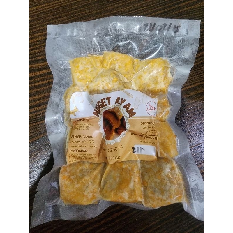

Nugget Ayam Premium Homemade Tanpa Pengawet