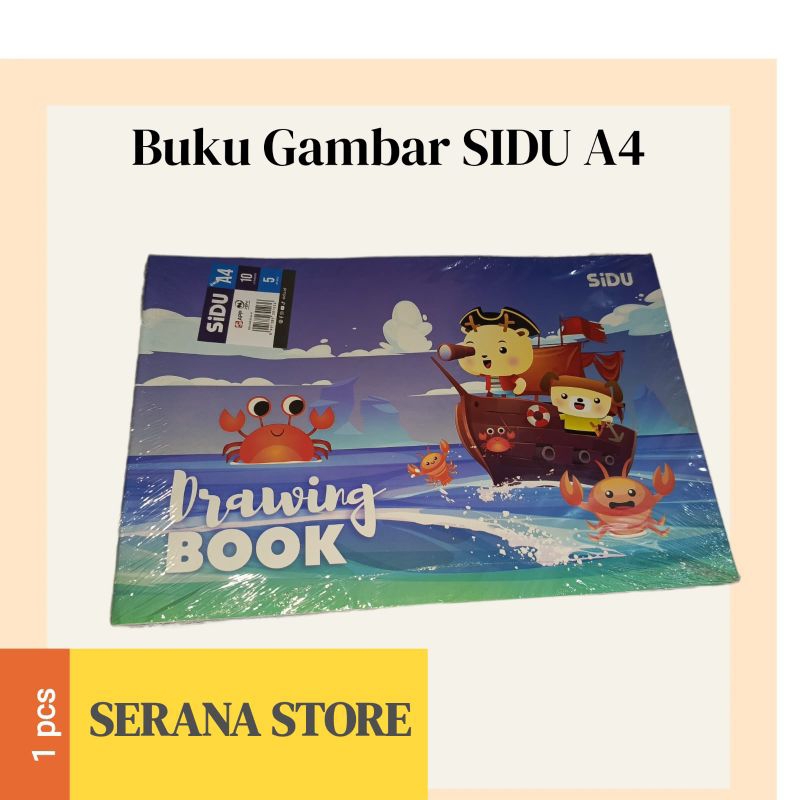 

BUKU GAMBAR SIDU A4 (1 pcs)/Drawing Book A4