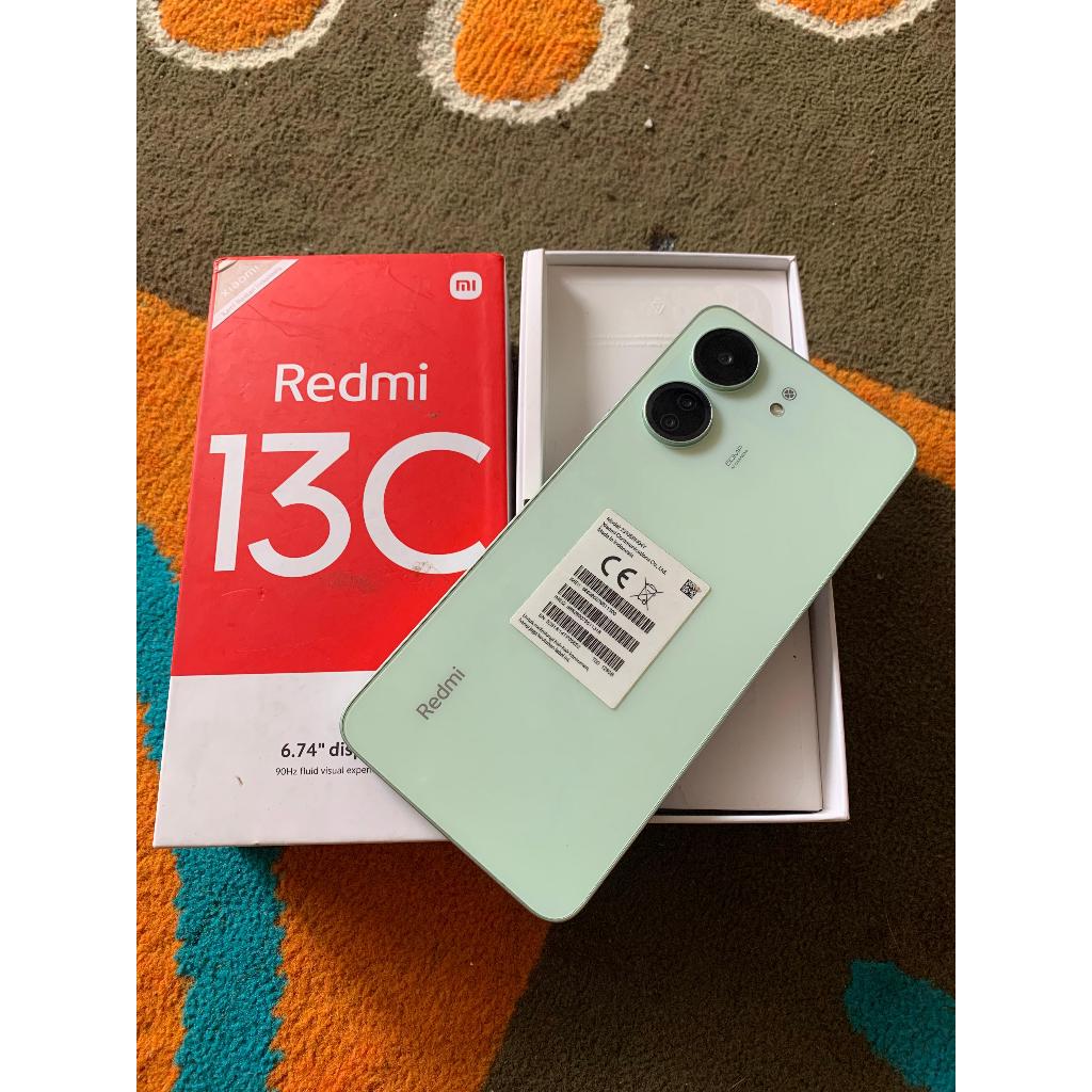 Mimstore.id/ Redmi 13C 6/128 fullset ori/ HP Redmi Bekas / HP Redmi Second/