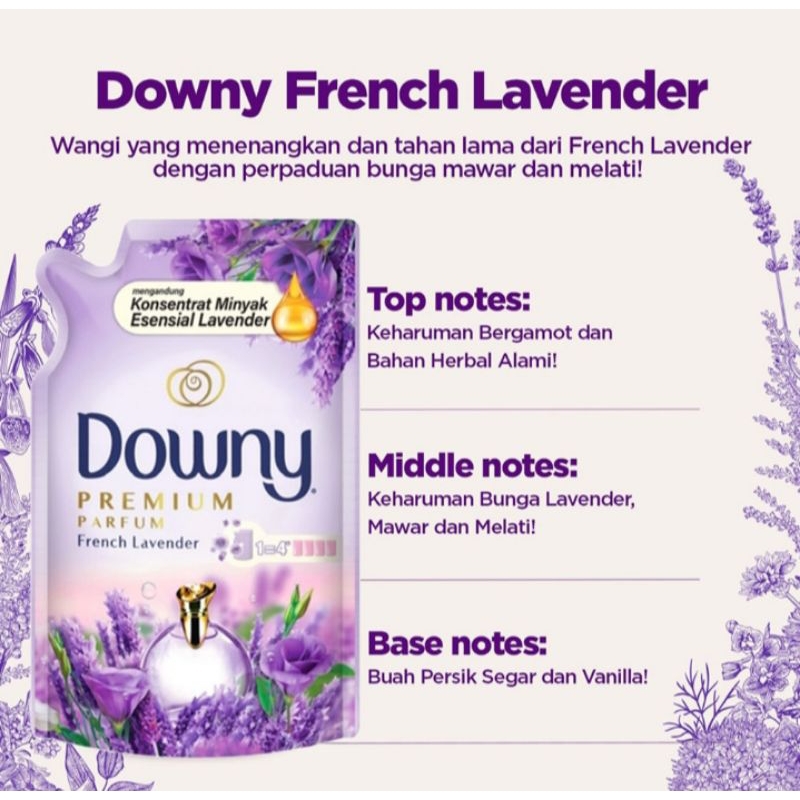 Downy Pelembut Pakaian Cair Refill 550 ml