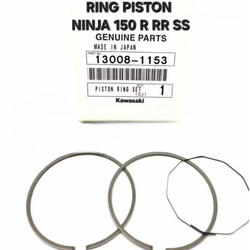 RING PISTON SEHER NINJA 150 R RR SS ORIGINAL