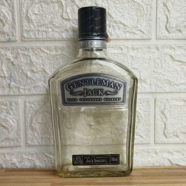 Botol Kosong Jack Daniels Gentleman Jack 750ml