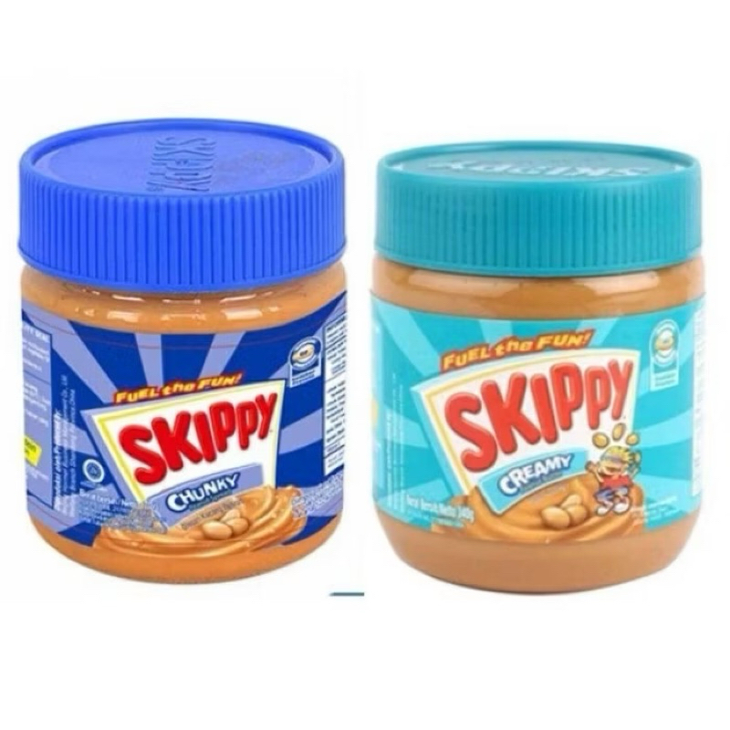 

Skippy 340 Gram Chunky/ Creamy Peanut Butter HALAL MURAH, Selai Kacang Skipi Skipy, Skippy Chunky & Creamy, Skippy 340 Gram Chunky/ Creamy Peanut Butter HALAL MURAH