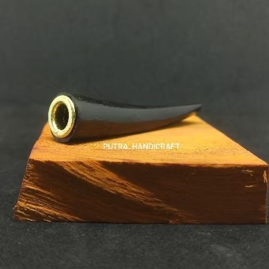 ONCE KAYU KELOR HITAM MINI 7CM/PIPA KAYU KELOR HITAM/ONCE PIPA CANGKLONG KAYU KELOR HITAM MINIMALIS/