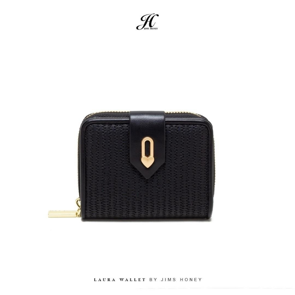 JIMS HONEY LAURA WALLET Dompet Kecil Lipat Wanita Cewek Fashion Jimshoney Casual Terbaru