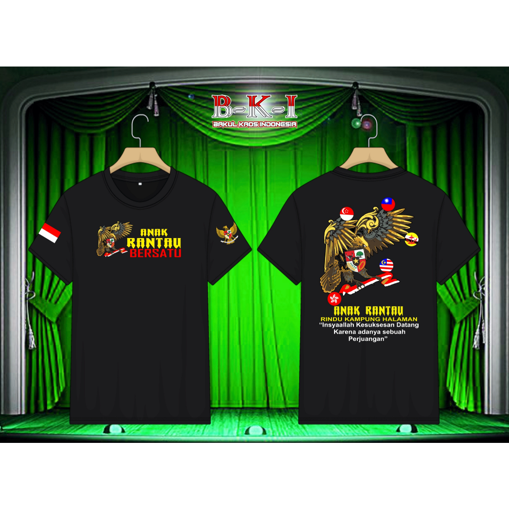 KAOS ANAK RANTAU BERSATU #KaosSablonPremium