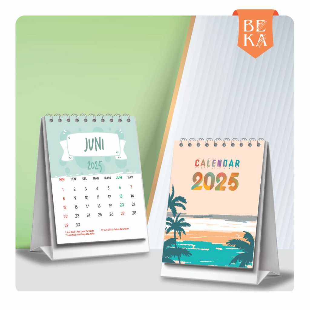 

KALENDER MEJA MINI KALENDER MEJA DUDUK 2025 KALENDER MINI AESTHETIC