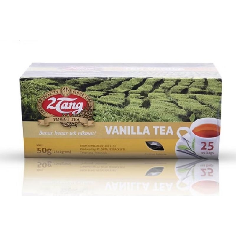 

2Tang Vanilla Tea Teh Celup [ 1 Box @25 kantong/ 2gr]