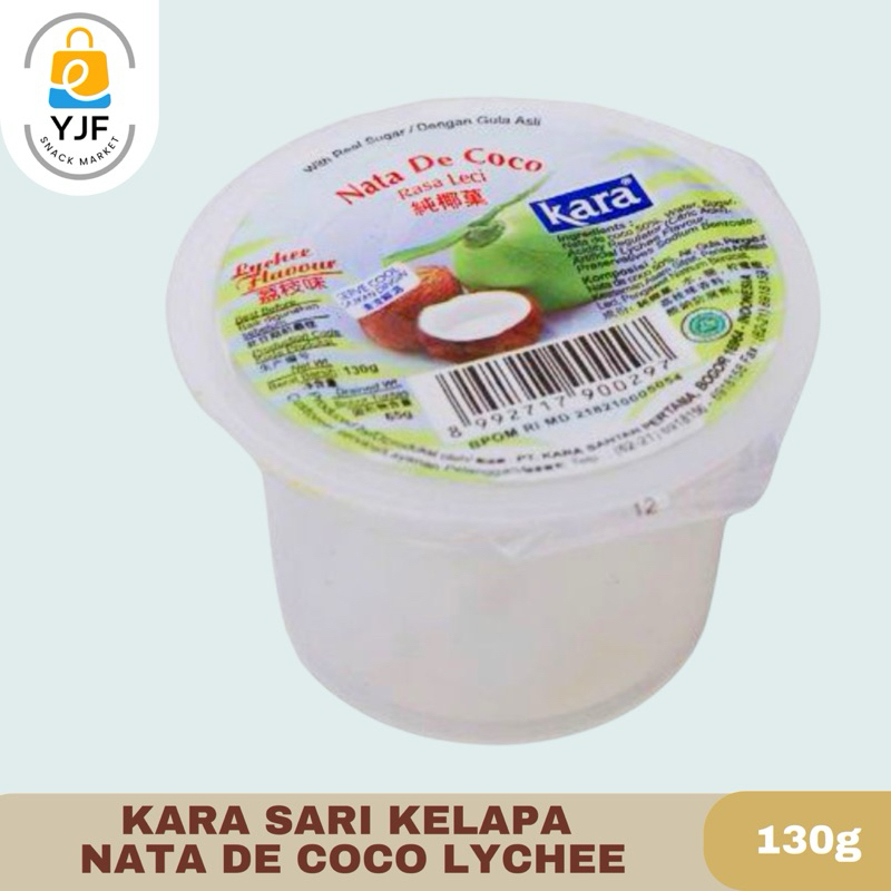 

Kara Sari Kelapa Nata De Coco Cup / Gelas Rasa Lychee - 130g / 220g