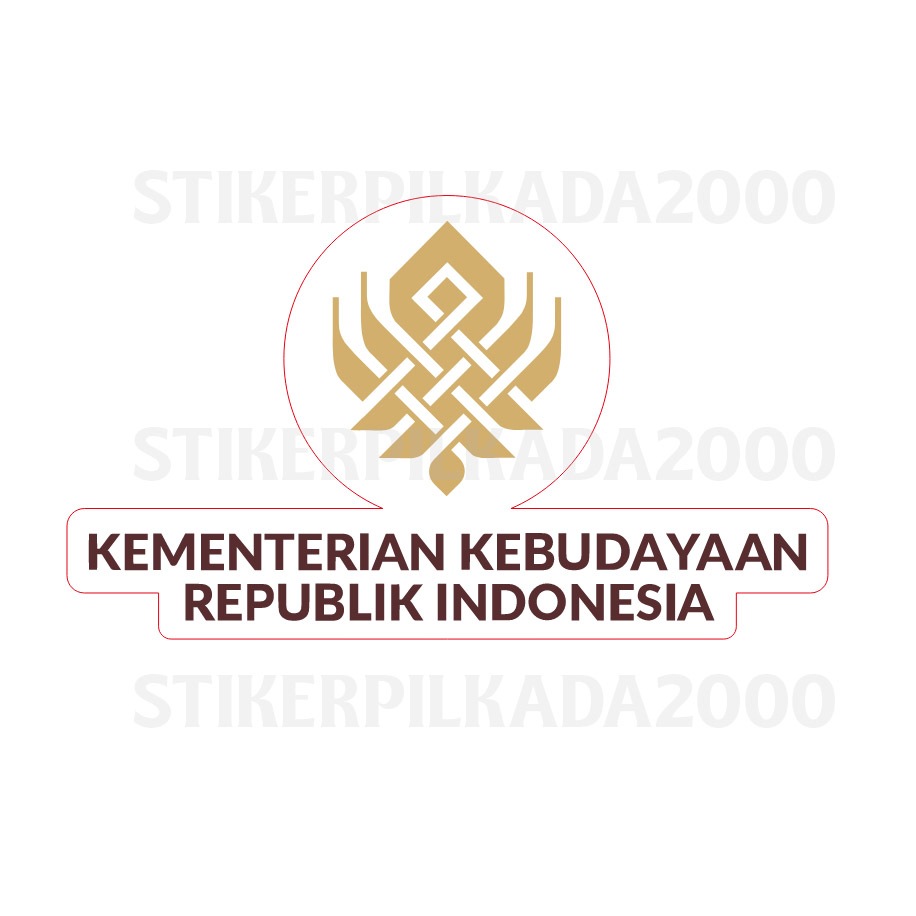 

STIKER VINYL TEMPELAN KACA LOGO KEMENTERIAN KEBUDAYAAN