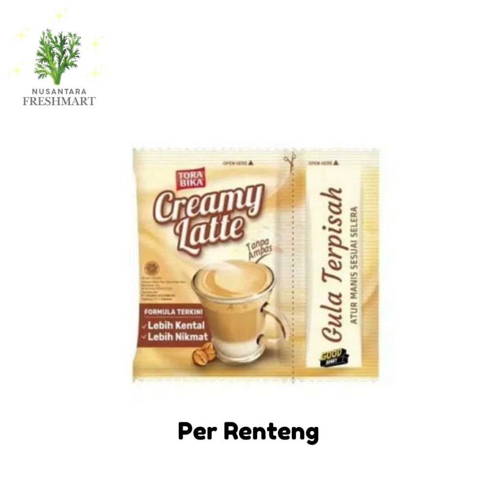 

[Nusantara Freshmart] Torabika Creamy Latte - Per Renteng 10 Sachet