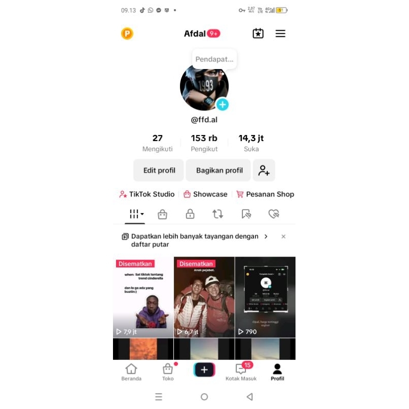 AKUN TIKTOK FOLLOWERS REAL INDONESIA