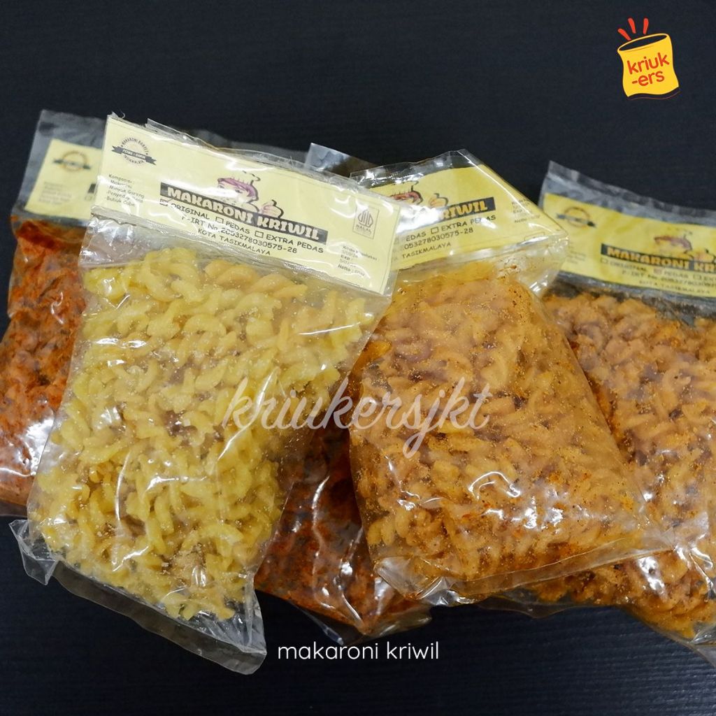 

Makaroni Kriwil Original | Pedas | Extra Pedas