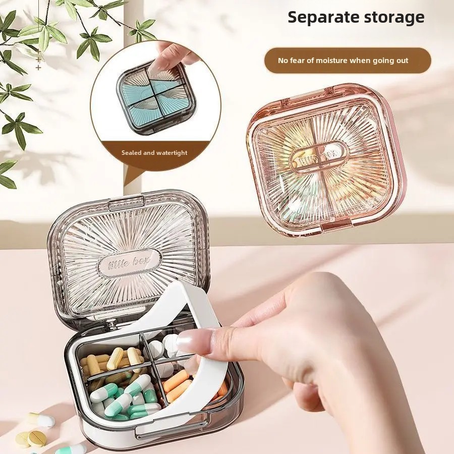Kotak Penyimpanan Gigi Palsu Tempat Retainer Gigi Lucu Denture Storage Box Kotak Obat Kecil