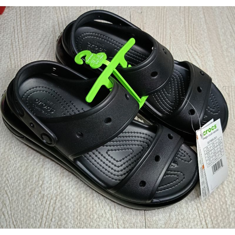 Crocs Sale|Megacrush Sandal|Crocs Original|Crocs Hitam