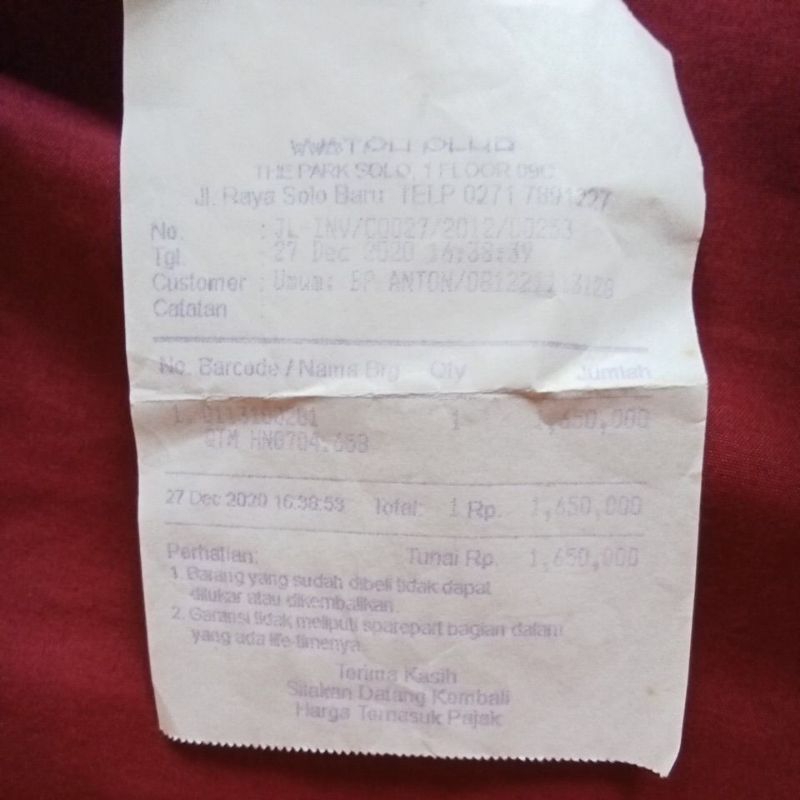 Jam tangan Pria Quantum