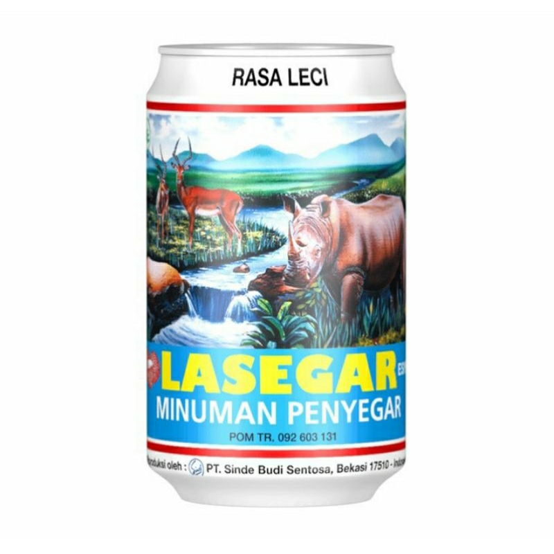 

Lasegar minuman penyegar rasa leci 320ml