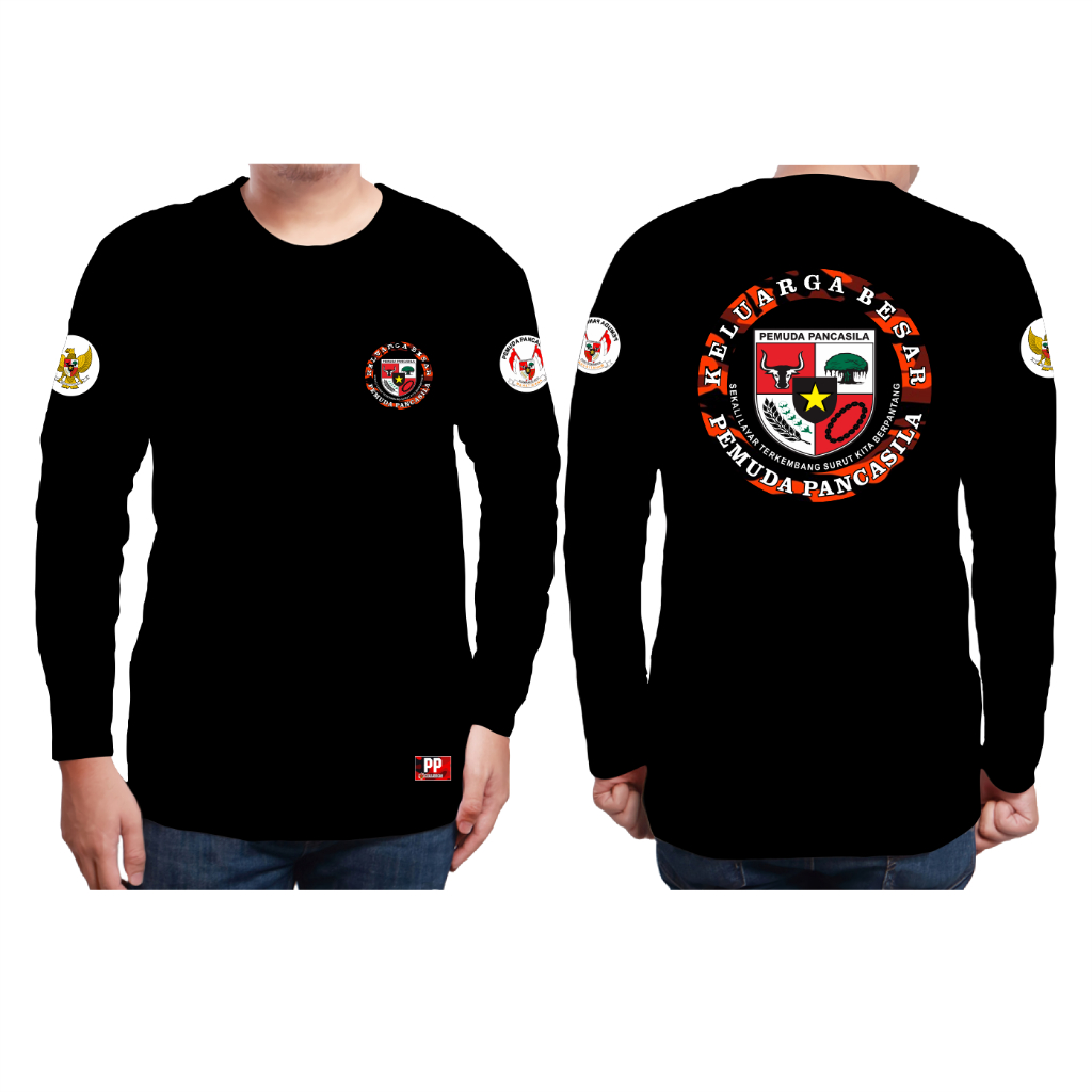 T-shirt/Kaos  Cotton Combed Pemuda Pancasila Koti Terbaru 2024 Baju PP Seragam Pemuda Pancasila